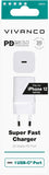 Vivanco USB-C PD3 20W Wall Charger - White (62514)