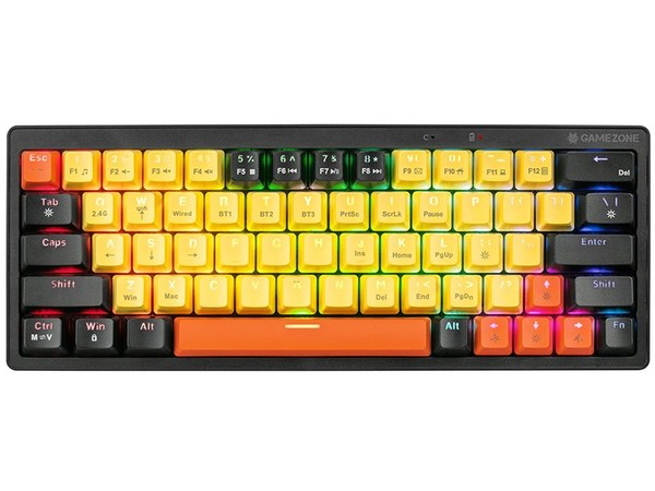Tracer GAMEZONE EVO2 HOT SWAP 63 Mechanical Keyboard (Yellow) TRAKLA47302