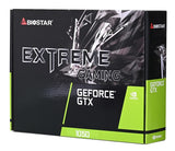 Graphics Card-BIOSTAR-NVIDIA GeForce GTX 1050-4 GB-GDDR5-128 bit-PCIE 4.0 16x-GPU 1354 MHz-Dual Slot Fansink-1xDVI-D-1xHDMI-1xDisplayPort-VN1055XF41