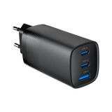 GEMBIRD TA-U2QC3-CAR-02 2-Port USB Car Fast Charger - Type-C PD 18W, Black