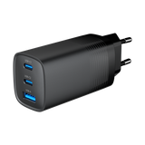 GEMBIRD TA-U2QC3-CAR-02 2-Port USB Car Fast Charger - Type-C PD 18W, Black