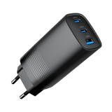 GEMBIRD TA-U2QC3-CAR-02 2-Port USB Car Fast Charger - Type-C PD 18W, Black