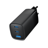 GEMBIRD TA-U2QC3-CAR-02 2-Port USB Car Fast Charger - Type-C PD 18W, Black