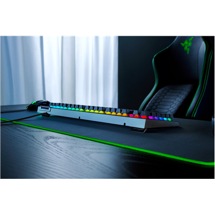 Razer BlackWidow V4 X Gaming Keyboard - Wired, Cyrillic, Yellow Mechanical Switches - Black