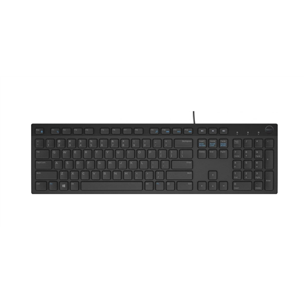 DELL KB216 Wired Keyboard - Black (English/Ukrainian Layout)