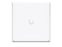 UBIQUITI U6-Enterprise-IW In-Wall Access point Dual Band WiFi 6E 4x4 MIMO 1xRJ45 2.5Gb/s PoE+ 4x RJ45 1000Mb/s