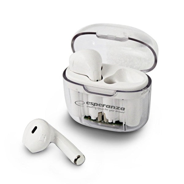 Esperanza EH237W Bluetooth in-ear headphones TWS White