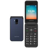 myPhone Flip LTE Feature Phone - Navy Blue