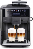 SIEMENS Coffee maker TE654319RW Pump pressure 15 bar, Built-in milk frother, Automatic, 1500 W, Black