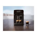 Philips - Coffee maker Series 1200 - EP1200/00 - Pump pressure 15 bar - Automatic - 1500 W - Black