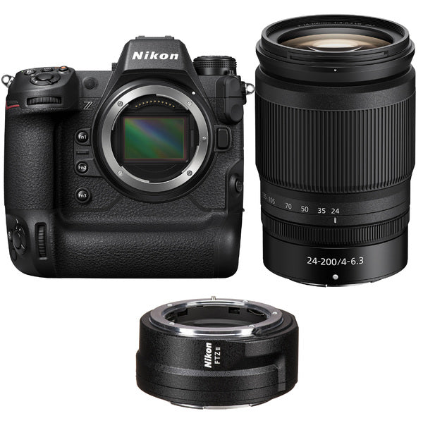 Nikon Z9 + NIKKOR Z 24-200mm f/4-6.3 VR + FTZ II Mount adapter