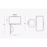 Samsung WW60A3120WE/LE 6kg 1200rpm Washing Machine with Digital Inverter Motor, White