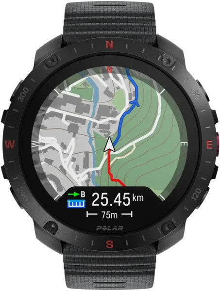 Polar Grit X2 Pro S/L, night black