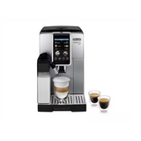 Delonghi - Coffee Maker - Dinamica Plus ECAM380.85.SB - Pump pressure 15 bar - Built-in milk frother - Automatic - 1450 W - Stainless Steel/Black