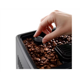 Delonghi - Coffee Maker - Dinamica Plus ECAM380.85.SB - Pump pressure 15 bar - Built-in milk frother - Automatic - 1450 W - Stainless Steel/Black