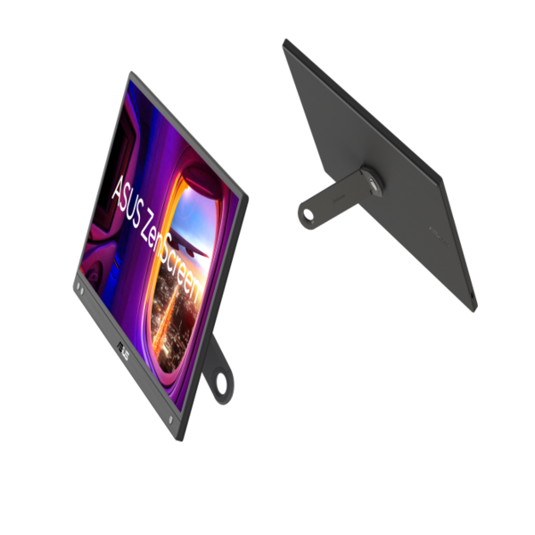 Asus ZenScreen MB166CR Portable USB Monitor- 16 inch (15.6 inch viewable), Full HD, IPS, USB Type-C, Flicker Free, Blue Light Filter, Anti-glare surface, 360° ...