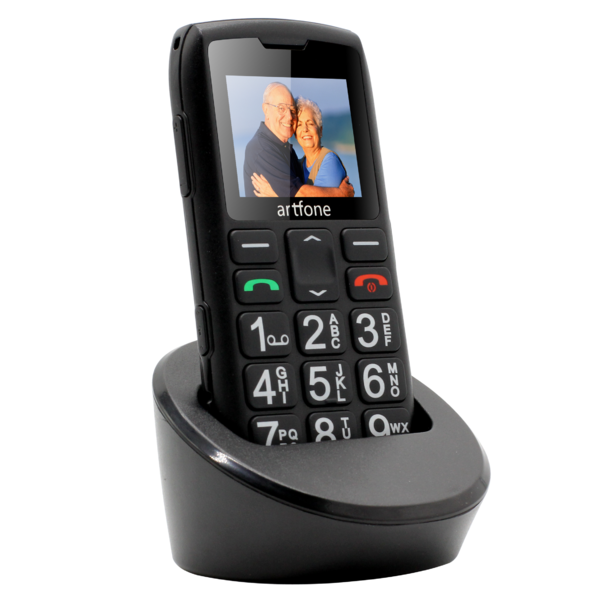 Artfone C1+ mobile phone for seniors - Dual SIM - 1.8" QQVGA