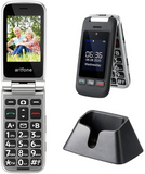 Artfone C10 black mobile phone for seniors