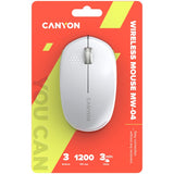 CANYON MW-04 Bluetooth Wireless Mouse - White