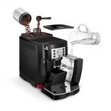 Delonghi - Coffee Maker - ECAM22.112.B Magnifica S - Pump pressure 15 bar - Built-in milk frother - Automatic - 1450 W - Black