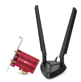 TP-LINK Archer TXE75E AXE5400 Tri-Band Wi-Fi 6E Bluetooth PCIe Adapter