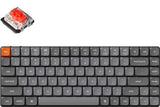 Keychron V1 Max RGB Wireless Mechanical Keyboard - US Layout, Hot-Swappable Gateron Jupiter Red