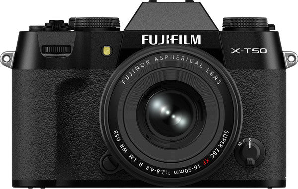 System camera FUJIFILM X-T50/XF16-50mmF2.8-4.8 R LM WR Black