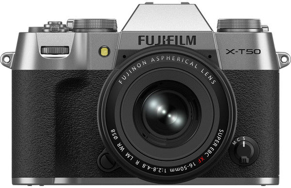 System camera FUJIFILM X-T50/XF16-50mmF2.8-4.8 R LM WR Silver