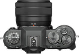 System camera FUJIFILM X-T50/XC15-45mmF3.5-5.6 OIS PZ Charcoal Silver (Dark Silver)