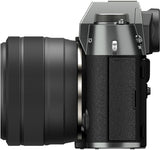 System camera FUJIFILM X-T50/XC15-45mmF3.5-5.6 OIS PZ Charcoal Silver (Dark Silver)