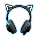 Foxxray FXR-BAL-62 BK ShinyCat Wired Gaming Headset - Black/Grey
