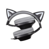 Foxxray FXR-BAL-62 BK ShinyCat Wired Gaming Headset - Black/Grey