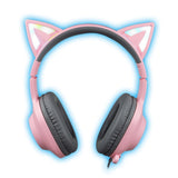 Foxxray FXR-BAL-62 PK ShinyCat Wired Gaming Headset - Pink/Grey