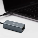 USB-C to RJ45 Gigabit Ethernet Adapter - Aluminum Housing