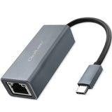 USB-C to RJ45 Gigabit Ethernet Adapter - Aluminum Housing