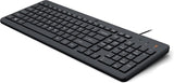 HP 320K USB Wired Keyboard - Black (US/RUS)