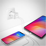 USB 20W USB-C/USB-A Power Delivery 3.0 QC3.0 Wall Charger