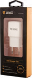 USB A 12W 2.4A Wall Charger