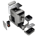 Espresso machine Esperto2 Caffe titanium/silver