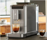 Espresso machine Esperto2 Caffe titanium/silver