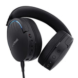 Trust GXT 491 Fayzo Handsfree Wired & Wireless With Bow For Gaming Type C USB Bluetooth Black