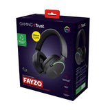 Trust GXT 491 Fayzo Handsfree Wired & Wireless With Bow For Gaming Type C USB Bluetooth Black
