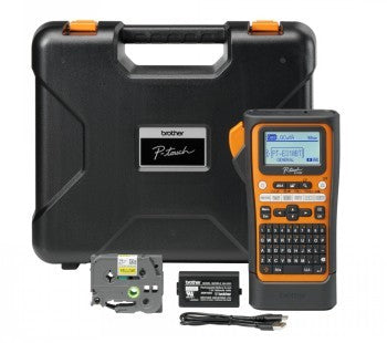 Brother PT-E310BTVP Professional Thermal Label Printer - Orange/Black