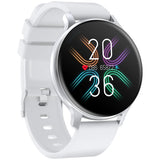 CANYON Badian SW-68 Smartwatch - 1.28'' TFT Display, Silver Zinc Alloy