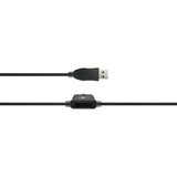 CANYON CHSU-1 PC Headset with USB Connection - Black