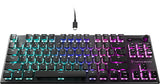 Trust GXT 867 Acira Gaming Keyboard - US English, Black