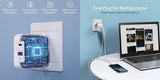 CHOETECH 65W GaN USB-C & USB-A PD/QC Wall Charger
