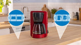 Bosch Coffee Maker - TKA2M114 MyMoment - Drip - 1200 W - Ed