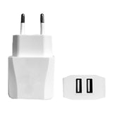 iBox ILUC43W Universal AC Indoor Mobile Device Charger - White