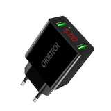 Kroviklis 2xUSB Wall Charger - 220V, 2.1A Dual Port